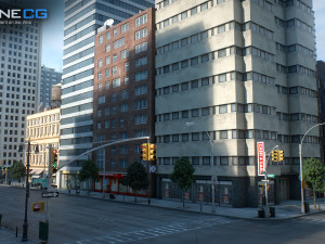 new york city blocks 68 buildings v2 Modelo 3D