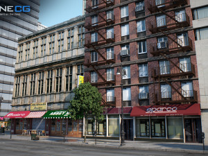 new york city blocks 68 buildings v2 Modelo 3D