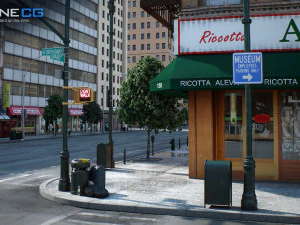 Cidade de Nova York bloqueia 37 edif&iacute;cios v2 Modelo 3D