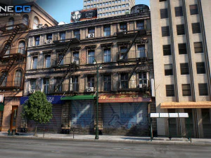 Cidade de Nova York bloqueia 37 edif&iacute;cios v2 Modelo 3D