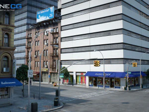Cidade de Nova York bloqueia 37 edif&iacute;cios v2 Modelo 3D