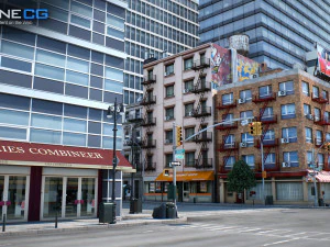 Cidade de Nova York bloqueia 37 edif&iacute;cios v2 Modelo 3D