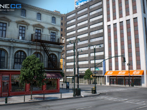 new york city blocks 37 buildings v2 Modelo 3D