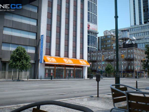 Cidade de Nova York bloqueia 37 edif&iacute;cios v2 Modelo 3D