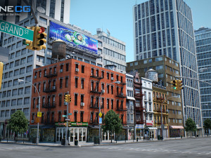 new york city blocks 37 buildings v2 Modelo 3D