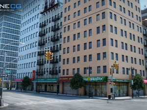 new york city blocks 37 buildings v2 Modelo 3D