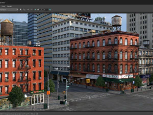 Cidade de Nova York bloqueia 37 edif&iacute;cios v2 Modelo 3D