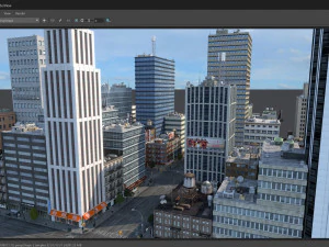 Cidade de Nova York bloqueia 37 edif&iacute;cios v2 Modelo 3D