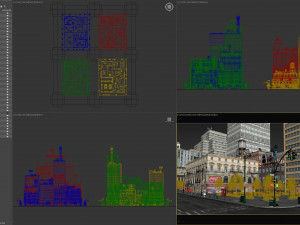 new york city blocks 31 buildings v2 3D 모델