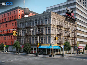 New york city blocks 31 buildings v2 3D Model