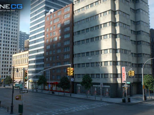 New york city blocks 31 buildings v2 3D Model
