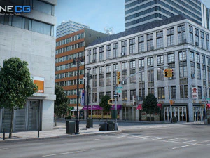 New york city blocks 31 buildings v2 3D Model