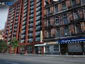 new york city blocks 31 buildings v2 3D 모델