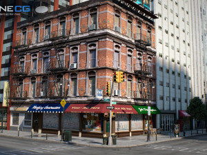 new york city blocks 31 buildings v2 3D 모델