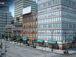 new york city blocks 31 buildings v2 3D 모델