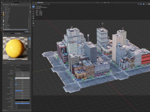 new york city blocks 31 buildings v2 3D 모델