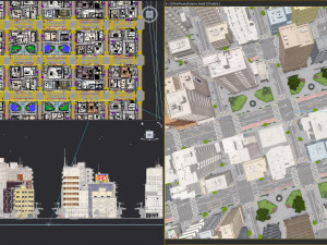 Japan 8 blocks 34 buildings Modelo 3D