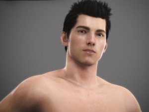 animated male tom Modello 3D