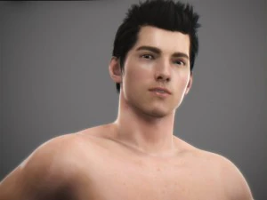 Animated male tom 3D Model