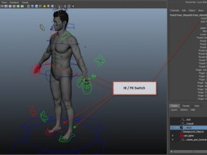 animated male tom Modello 3D