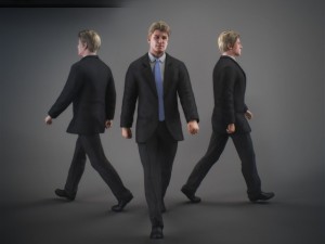 animated male brian 3D Model