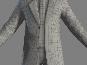 animated male brian 3D Model
