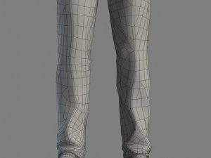 Animated male brian 3D Model