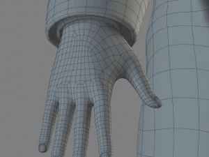 Animated male brian 3D Model