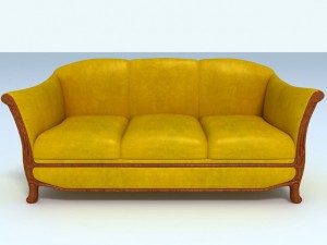sofa Modelo 3D