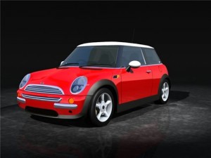 mini new cooper 3D-Modell