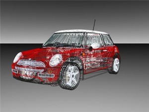 mini new cooper Model 3D