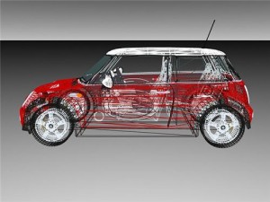mini new cooper Model 3D
