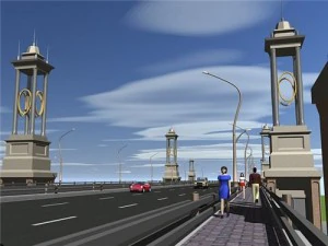 heritage bridge 3D Model