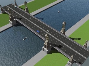 heritage bridge Modelo 3D