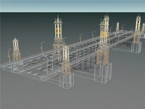 heritage bridge 3D Model