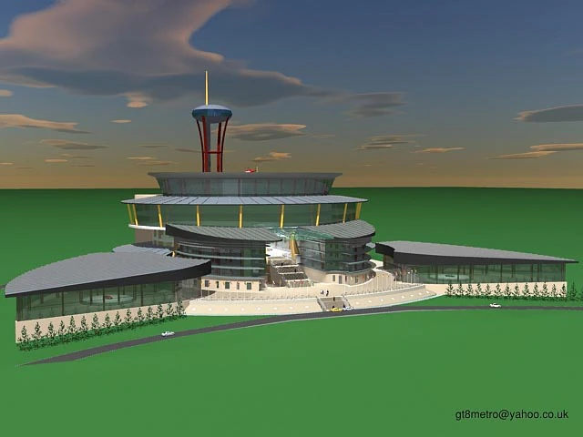 centro de conven&ccedil;&otilde;es Modelo 3D .c4d .max .obj .3ds .fbx .stl .blend 