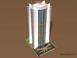 office complex 3D Model