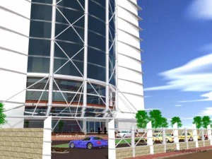 office complex 3D Model