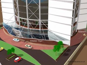 office complex 3D Model