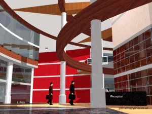 office complex 3D Model