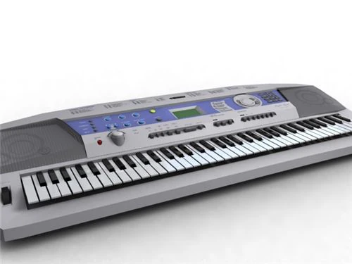 yamaha keyboard 3D Model .c4d .max .obj .3ds .fbx .stl .blend
