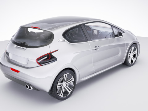 35 Generic Lowpoly Cars Modelo 3D