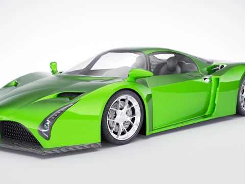 35 Generic Lowpoly Cars 3D Model