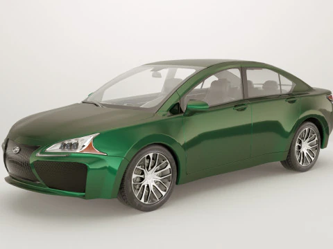 35 Generic Lowpoly Cars 3D Model