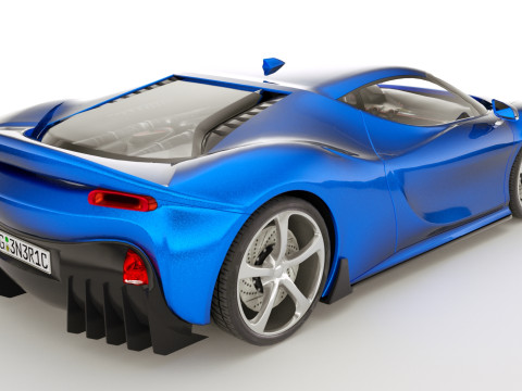 35 Generic Lowpoly Cars Modelo 3D