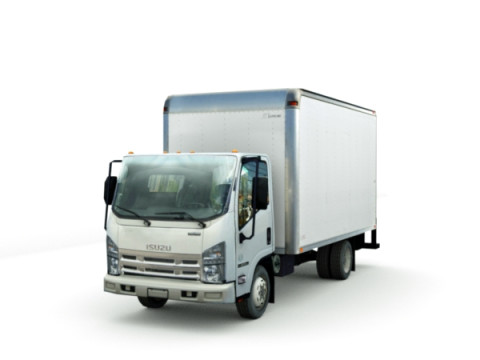 14 Low-Poly Trucks vol1 Model 3D