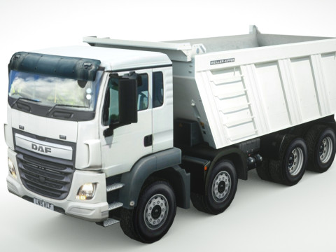 12 Low-Poly Trucks vol2 Model 3D