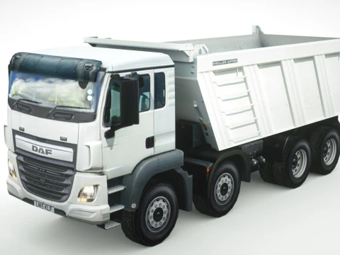 12 Low-Poly Trucks vol2 3D Model