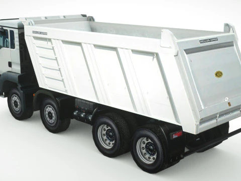 12 Low-Poly Trucks vol2 3D Model