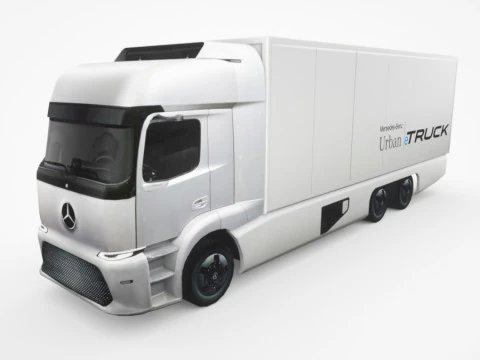 12 Low-Poly Trucks vol2 3D Model